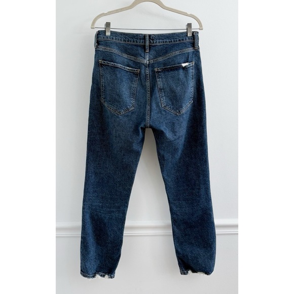 Agolde Riley High Rise Straight Crop Jeans in Pastime - Picture 9 of 9